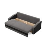 Trivietė sofa Aura su miegojimo mechanizmu - Image 5