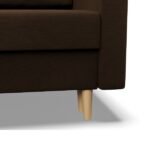 Trivietė sofa Bella su miegojimo mechanizmu - Image 7